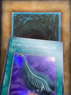 Yugioh Harpie's Feather Duster TP8-EN002 TP8-DE002 Super Rare GERMAN NM - Image 4