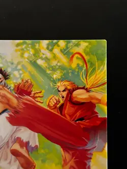 STREET FIGHTER II RYU KEN All CAPCOM World Card 41 1st Ed BANDAI Japanese - Image 3