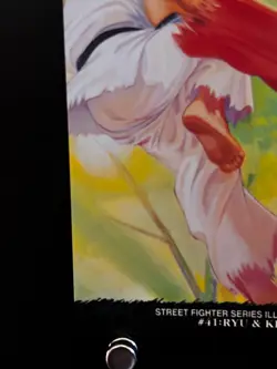 STREET FIGHTER II RYU KEN All CAPCOM World Card 41 1st Ed BANDAI Japanese - Image 4