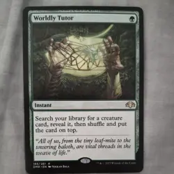 Worldly Tutor - DMR - 185 - NM - MTG Magic the Gathering - Image 1