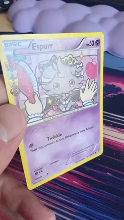 Pokemon Card Espurr RC14/RC32 Generations Radiant Collection Non Holo LP - Image 3