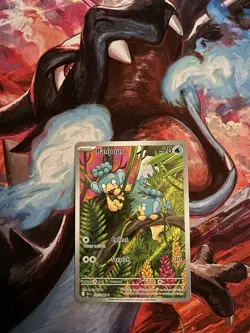 Pokemon TCG Panpour Illustration Rare Full Art Black Bolt Card 101/086 - Image 2
