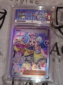 Ace 10 Iono SIR 269/193 Paldea Evolved Gem Mint Pokemon card not psa cards - Image 1