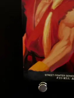 STREET FIGHTER II RYU KEN All CAPCOM World Card 39 1st Ed BANDAI Japanese - Image 4