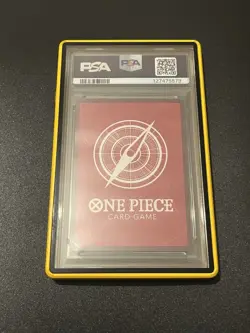 Monkey D Luffy ST13-003 BVB Borussia Dortmund ONE PIECE Matchday Promo EN PSA 10 - Image 2