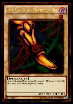Left Leg of the Forbidden One - PGL2-EN023 NM Prem Gold Return of Bling YuGiOh - Image 1