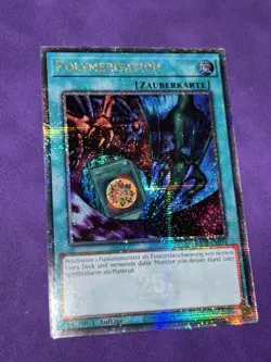 Polymerisation RA03-DE051 Quarter Century Secret Rare Deutsch NM YUGIOH - Image 3