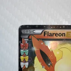 Pokemon TCG Flareon EX Holo Rare Card Generations Radiant Collectible RC6/RC32 - Image 2