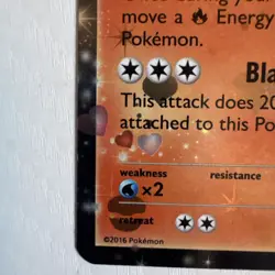 Pokemon TCG Flareon EX Holo Rare Card Generations Radiant Collectible RC6/RC32 - Image 5