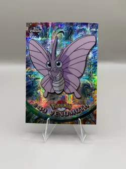 2000 TOPPS CHROME TV ANIMATION POKEMON SERIES 1 CARD TEKNO #49 VENOMOTH PSA - Image 1