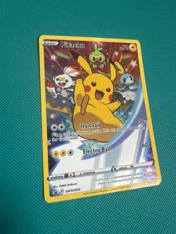 Pokemon TCG Pikachu SWSH020 Sword & Shield Promo NM - Image 2