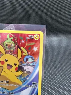 Pikachu SWSH020 Pokemon TCG Sword & Shield Black Star Promo NM - Image 4