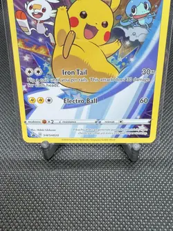 Pikachu SWSH020 Pokemon TCG Sword & Shield Black Star Promo NM - Image 5