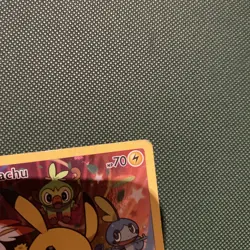 Pokemon TCG Pikachu Sword & Shield Swsh020 Holo Promo Dmg - Image 3