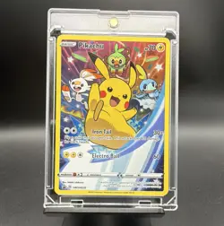 Pikachu SWSH020 Holo Promo Pokemon TCG Sword & Shield Promo English 70HP - Image 1
