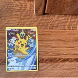Pokemon TCG Pikachu SWSH020 Sword & Shield Promo Holo EN Basic 70 HP - Image 1