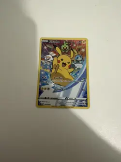 Pokemon TCG Pikachu Sword & Shield Swsh020 Holo Promo - Image 1
