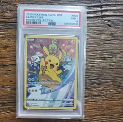 Pokemon TCG Pikachu Sword & Shield Swsh020 Holo Promo - Image 1