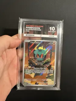 Pokemon TCG Marshadow 146/132 Illustration Rare Mega Evolution PERFECT ACE 10 - Image 1