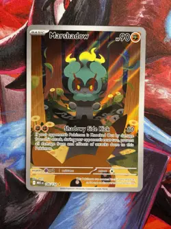 Marshadow 146/132 Illustration Rare Mega Evolution Pokemon TCG Near Mint - Image 1