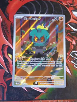 Marshadow - 146/132 - Illustration Rare - Mega Evolution Pokemon TCG LP - Image 1