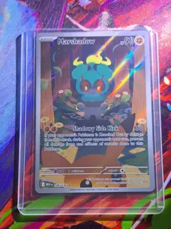 Pokemon TCG Marshadow 146/132 Mega Evolution Illustration Rare Mint - Image 1