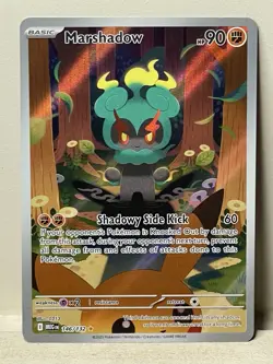 Marshadow 146/132 Illustration Rare Mega Evolution Pokemon TCG MINT/Near Mint - Image 1