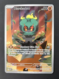 Pokemon TCG Marshadow Mega Evolution Illustration Rare 146/132 NM/M - Image 1