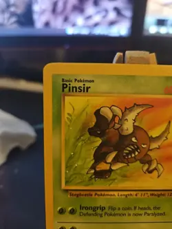 Pokemon TCG Pinsir Base Set 2 Unlimited Rare Card 29/130 LP Condition - Image 2