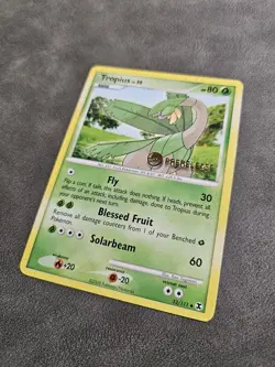 Pokemon Cards Tropius 52/111 Promo Prerelease Stamped - Rising Rivals - NM - Image 2
