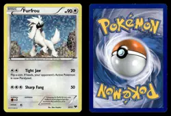 Furfrou 12/12 Promo Holo McDonald's Promos 2014 Pokemon Card - Image 1