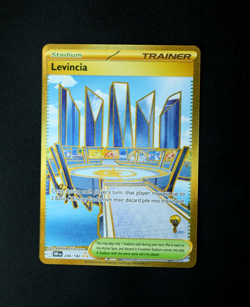 Pokemon Card TCG - Levincia 244/182 - Destined Rivals - Hyper Rare - NM ⭐ - Image 1