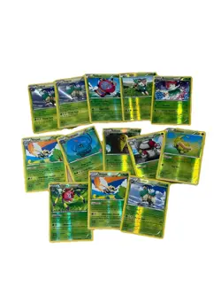 100~ Grass Pokemon Card Lot - Bulk Lot Common/Uncommon + Holos - Image 2