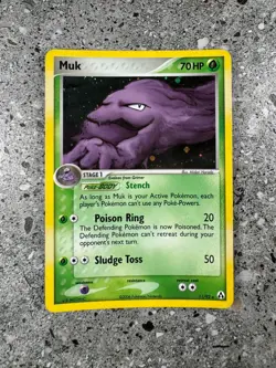 Pokemon TCG Cards Muk 11/92 Legend Maker Holo Rare - Image 1