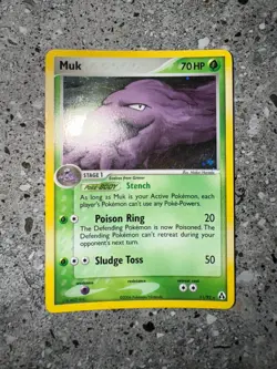 Pokemon TCG Cards Muk 11/92 Legend Maker Holo Rare - Image 3