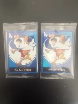 Bandai Namco One Piece DON!! Card Monkey D. Luffy Lot of 2 Sealed English - Image 3