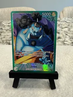 One Piece Card Game OP11-021 Jinbe Leader Foil 5000 Power - Image 1