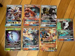 Pokemon GX/EX jumbo cards lot of 7. Near mint. - Image 1