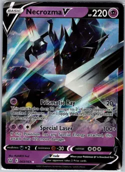 Necrozma V 063/163 SWSH05: Battle Styles - Pokemon Card - NM - Image 1