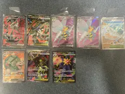 Lot Of 8 Ultra Rare Pokemon Cards - Image 1