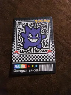 Pokemon Gengar Leather Card - Image 1