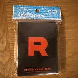 Pokemon Center Card Sleeves - Team Rocket - Japanese Import 64 Count - Image 1