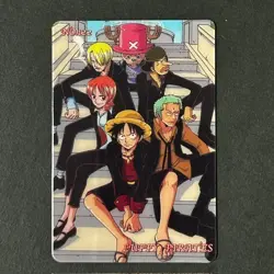 S7533 Straw Hat Crew No.122 Japanese One Piece Vintage Gummy Card 2003 J19 - Image 1