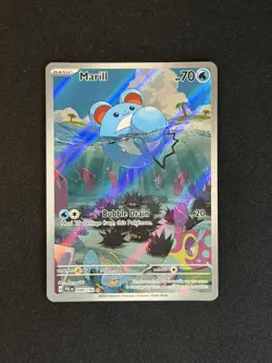 Pokemon Cards Marill 204/193 Paldea Evolved Illustration Rare - Image 1