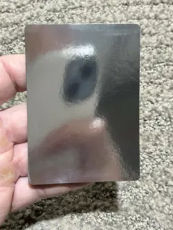 Holographic Blank Genuine Pokemon Card - Near Mint Very Rare Error - Image 1