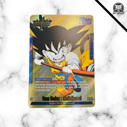 Dragon Ball Fusion World Card Eng - Son Goku #FB06-025 - Leader Alt Art Gold NM - Image 1