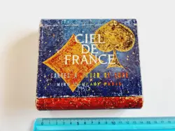 CARTE DA GIOCO CIEL DE FRANCE MIRO PARIS 1948 VINTAGE ORIGINAL PLAYING CARDS NEW - Image 1