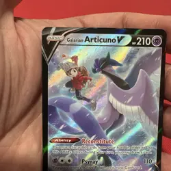 Galarian Articuno V TG16/TG30 Astral Radiance Trainer Gallery Pokemon Card - Image 5