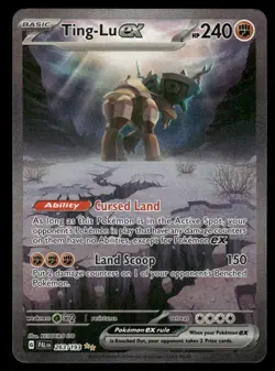 Pokemon Cards Ting-Lu ex 263/193 Holo Paldea Evolved NM - Image 1