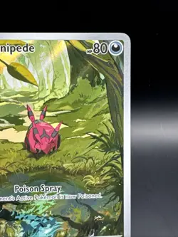 Venipede 132/086 Black Bolt Full Art Holo Pokemon Card - Image 3